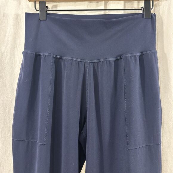 Athleta Salutation Navy Blue High Rise Jogger Pants Athleisure Gym Womens MP - Picture 4 of 11